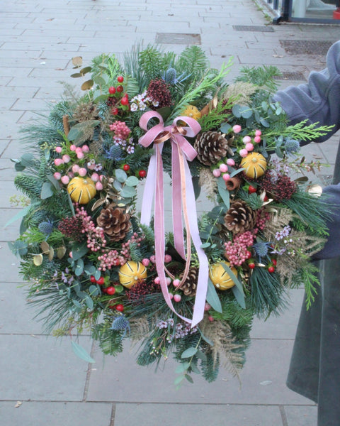 The 'Berry Christmas' Door Wreath