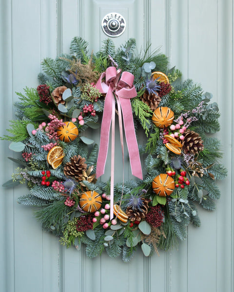 The 'Berry Christmas' Door Wreath