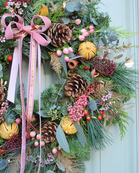 The 'Berry Christmas' Door Wreath