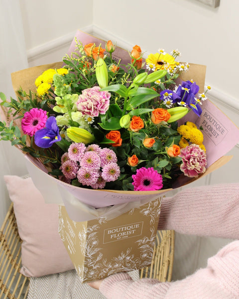 The 'Seasonal Brights' Box Bouquet