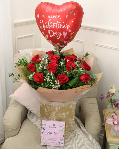 The 'Dozen Red Rose' Gift Bundle