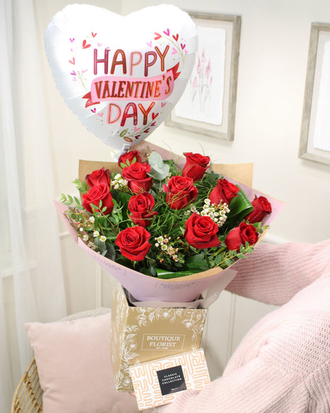 The 'Dozen Red Rose' Gift Bundle