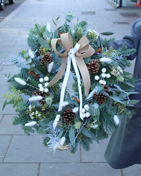 The 'Frosty Nights' Door Wreath