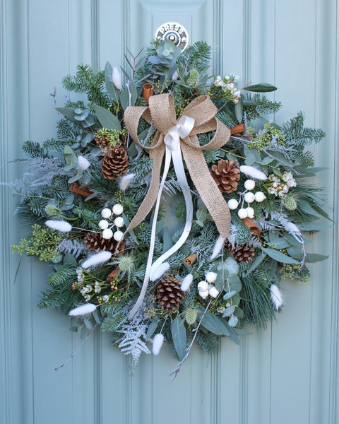 The 'Frosty Nights' Door Wreath