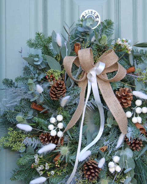 The 'Frosty Nights' Door Wreath