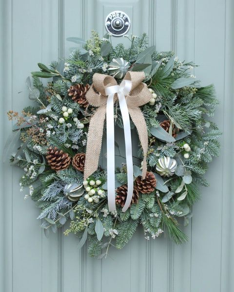 The 'Frosty Nights' Door Wreath