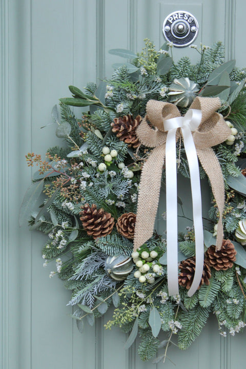The 'Frosty Nights' Door Wreath