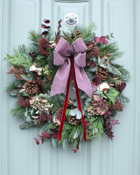 The 'Christmas Jewel' Door Wreath