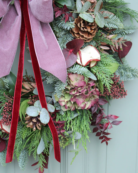 The 'Christmas Jewel' Door Wreath