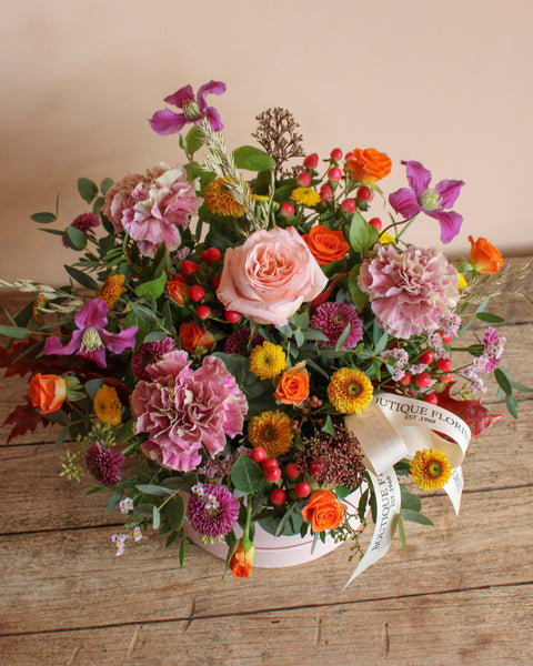The 'Joyful Autumn' Hat Box