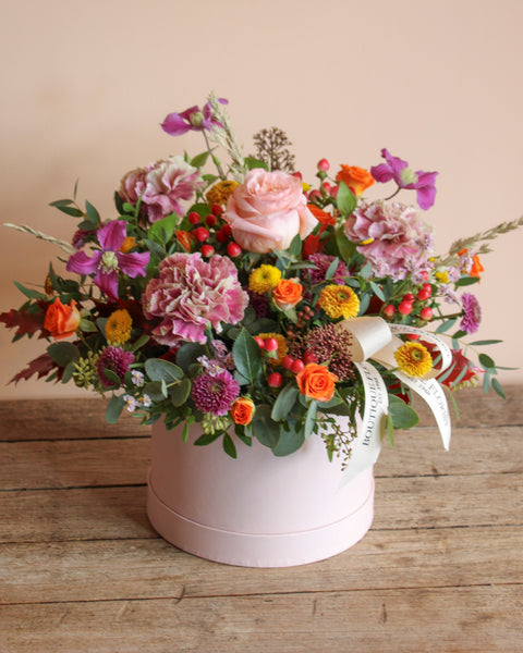 The 'Joyful Autumn' Hat Box