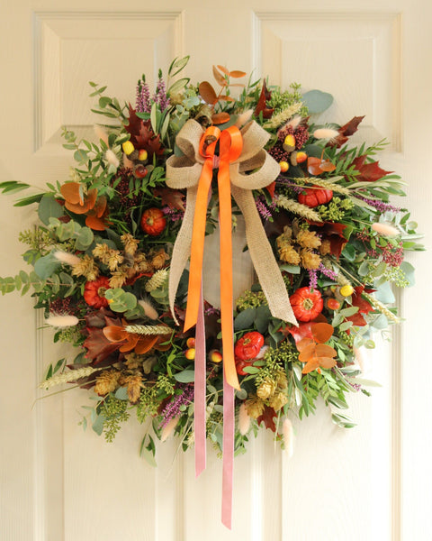 The 'Luxury Autumn' Door Wreath