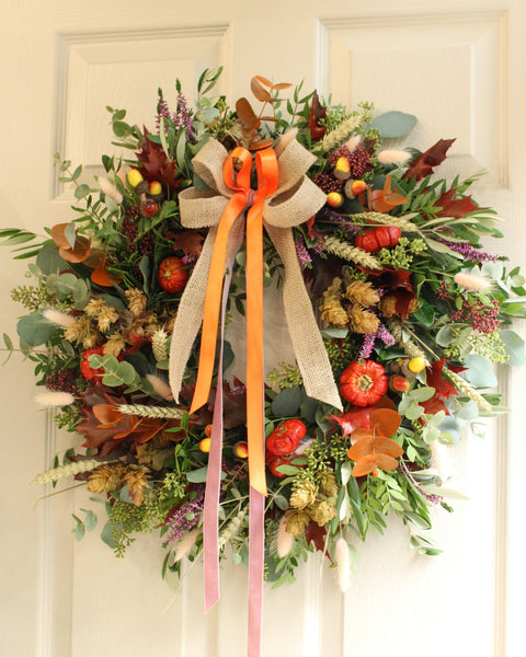 The 'Luxury Autumn' Door Wreath