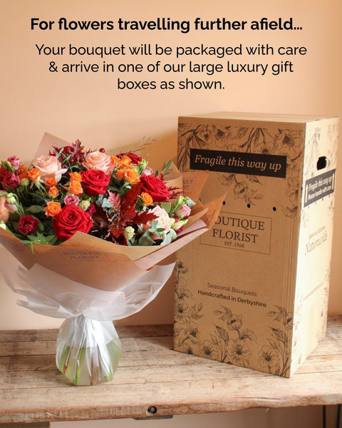 Luxurious Florists Choice Box Bouquet - Autumn