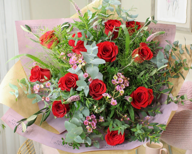 Valentine's Day Flowers in Derby - Red Rose Bouquets in Derby - Derby ...