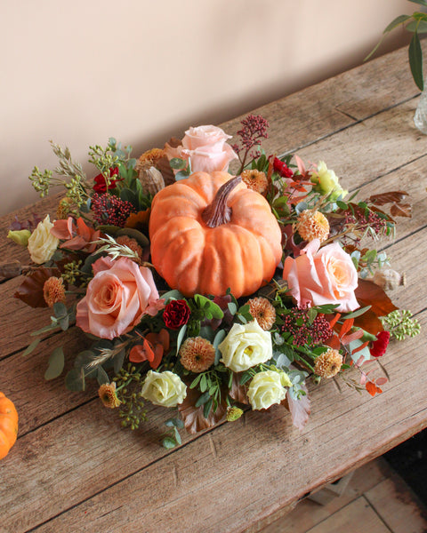 The 'Pretty Pumpkin' Display