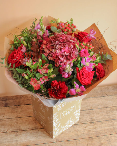 The 'Ruby' Box Bouquet