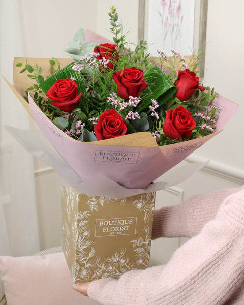 The 'Luxury Half Dozen' Box Bouquet