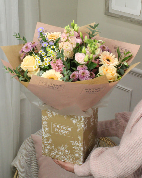 The 'Pastel Spring' Box Bouquet