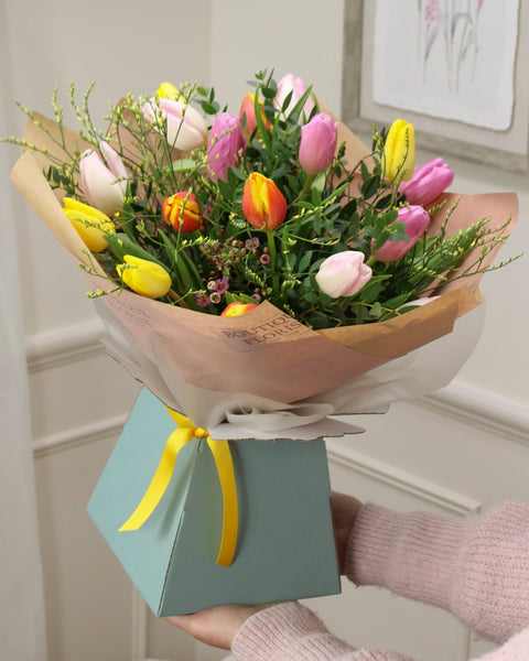 The 'Joyful Tulips' Gift Box