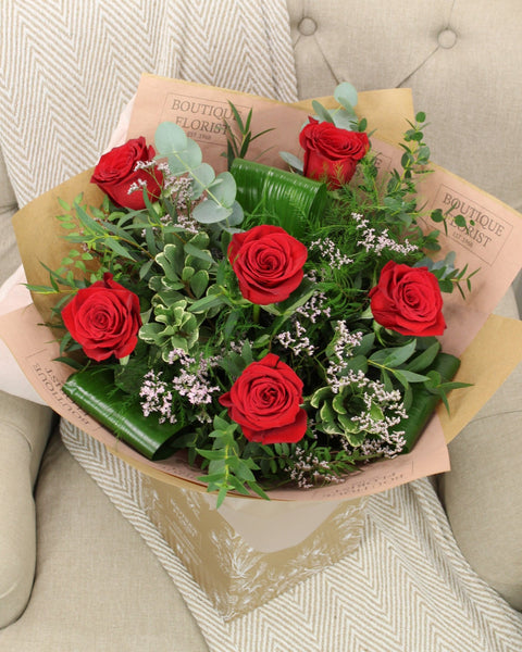 The 'Valentine's Half Dozen' Box Bouquet