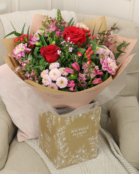The 'True Romance' Box Bouquet