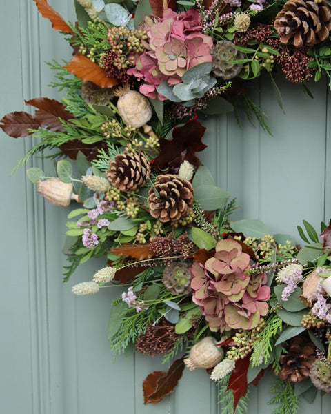 The 'Autumn Luxe' Door Wreath