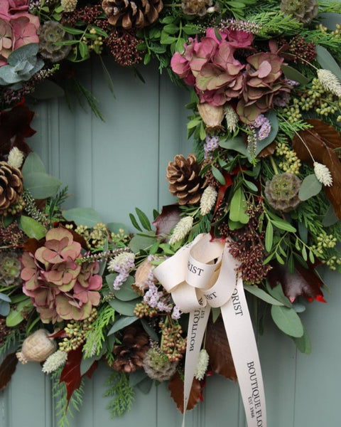 The 'Autumn Luxe' Door Wreath