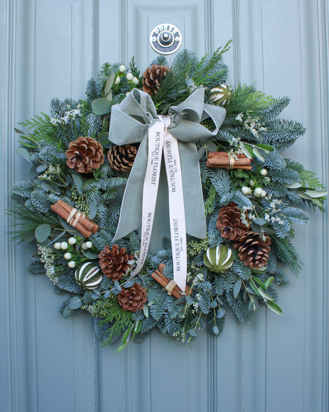 The 'Frosty Nights' Door Wreath