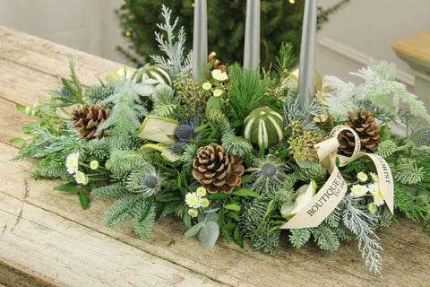 The 'Winter' Candle Display