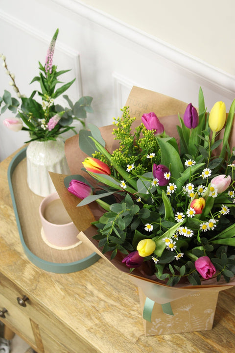 The 'Joyful Tulips' Gift Box