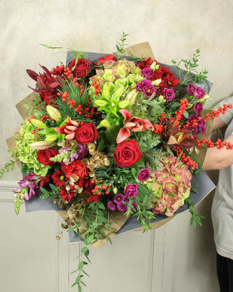 The 'Luxury Christmas' Box Bouquet