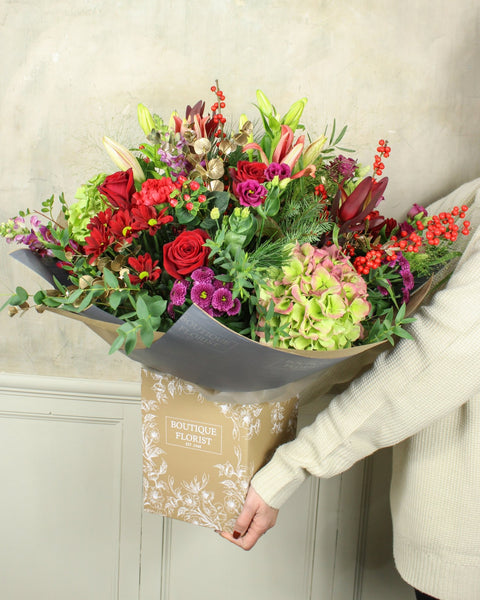 The 'Luxury Christmas' Box Bouquet