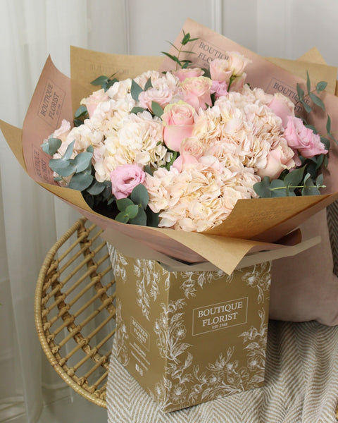 The 'Contemporary Blush' Box Bouquet