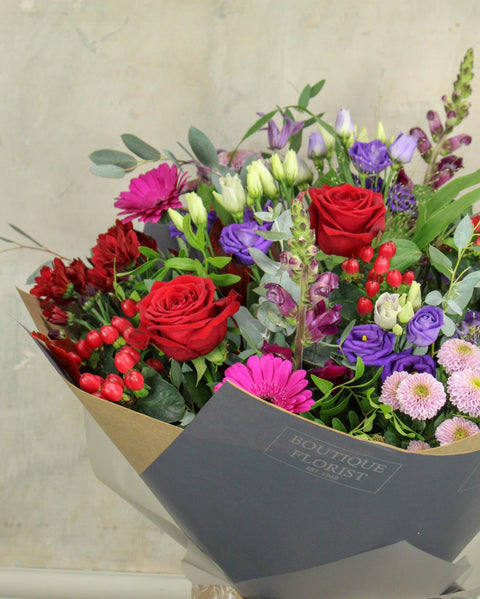 The 'Crimson' Box Bouquet