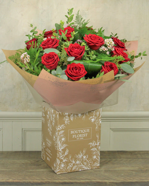 The 'Luxury Dozen' Box Bouquet