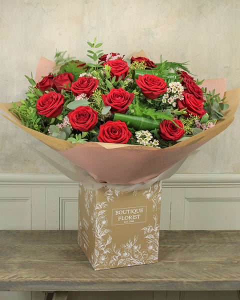 The 'Luxury Eighteen' Box Bouquet