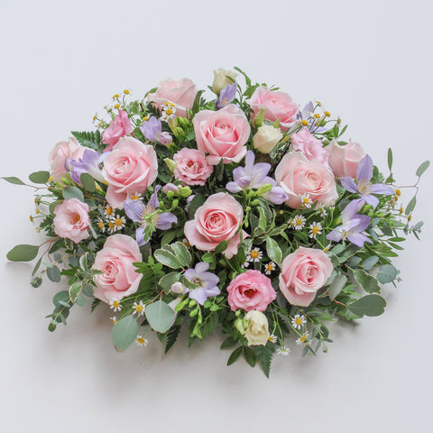 The 'Pink Rose & Lilac Freesia' Posy