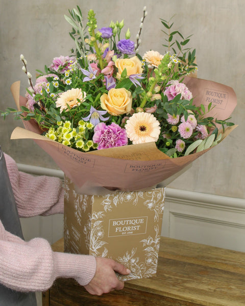 The 'Pastel Spring' Box Bouquet