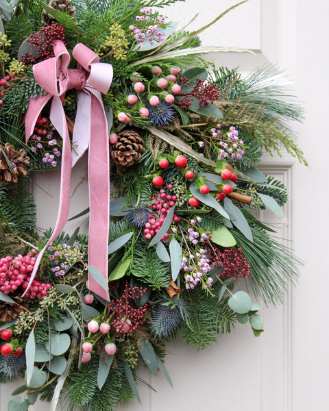 The 'Blush Beauty' Door Wreath