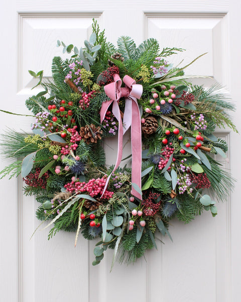 The 'Blush Beauty' Door Wreath