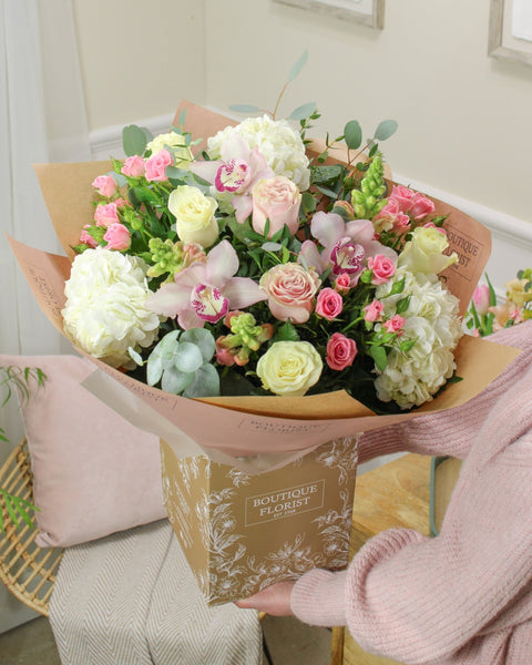 The 'Luxury Rose & Orchid' Box Bouquet