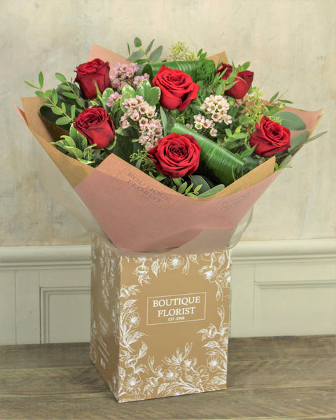 The 'Luxury Half Dozen' Box Bouquet