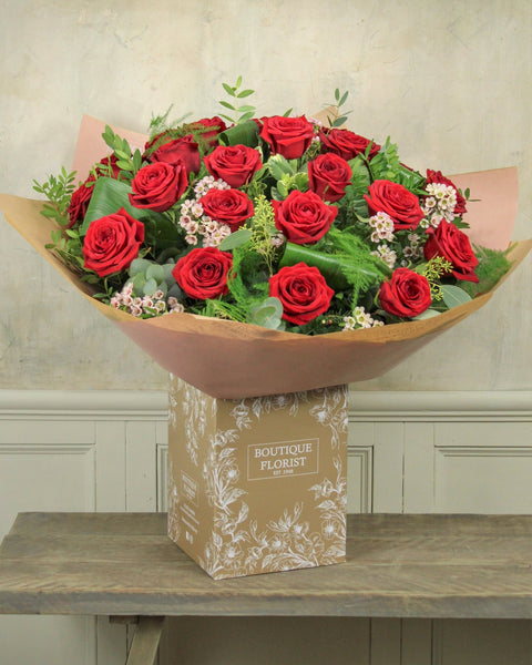 The 'Luxury Two Dozen' Box Bouquet