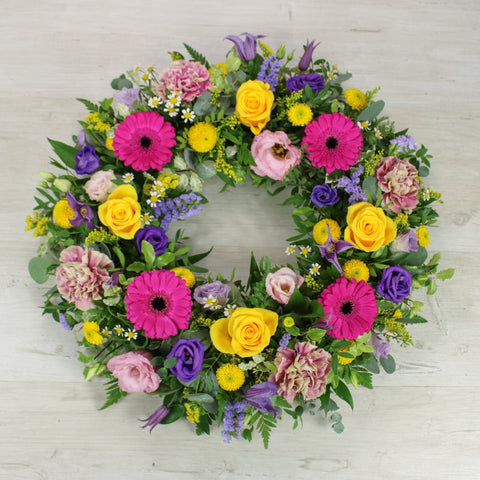 The 'Vibrant' Wreath